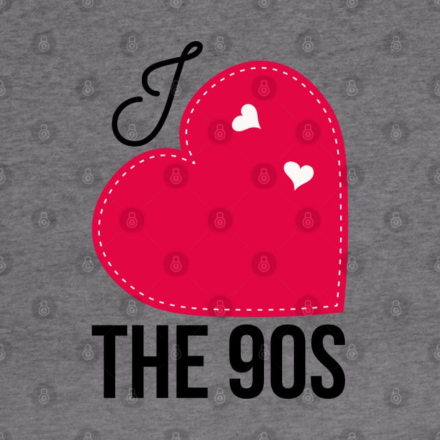 I love the 90s Retro Vintage Heart by BadDesignCo